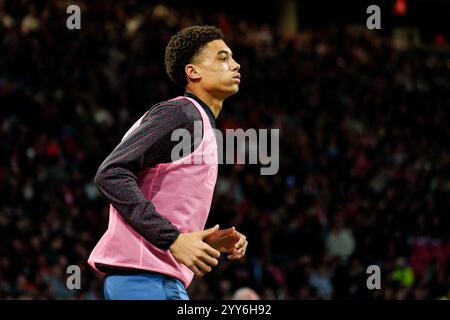 Amsterdam, Niederlande. Dezember 2024. AMSTERDAM, 19.12.2024, Johan Cruijff Arena, Saison 2024/2025, TOTO KNVB Beker Football zwischen Ajax und SC Telstar, Ajax Spieler Aaron Bouwman Credit: Pro Shots/Alamy Live News Stockfoto