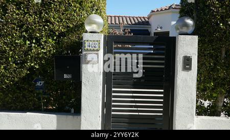 Dezember 2024 Charlie Chaplin Co-Star-Schauspielerin Georgia Hale, ehemaliges Haus in der 462 N. Alfred Street am 18. Dezember 2024 in Los Angeles, Kalifornien, USA. Foto: Barry King/Alamy Stock Photo Stockfoto