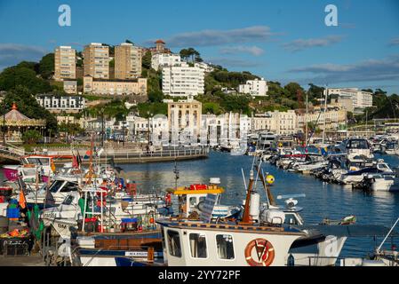 Blick auf Torquay, England Stockfoto