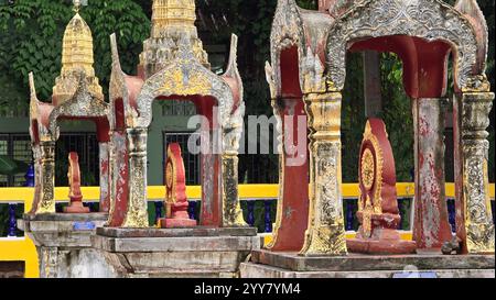 Thailändische Buddhistische Tempel Stockfoto