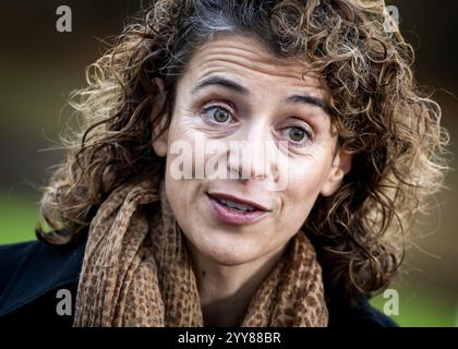 DIE HAAG - Klima- und Umweltministerin Sophie Hermans trifft im Catshuis zum wöchentlichen ministerrat ein. ANP KOEN VAN WEEL niederlande aus - belgien aus Stockfoto
