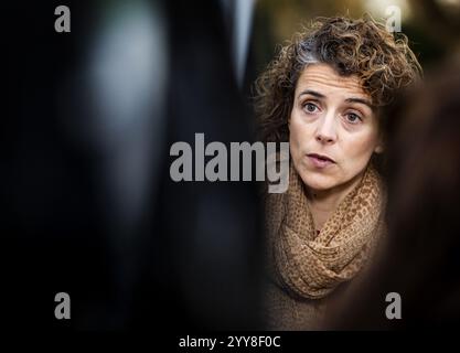 DIE HAAG - Klima- und Umweltministerin Sophie Hermans trifft im Catshuis zum wöchentlichen ministerrat ein. ANP KOEN VAN WEEL niederlande aus - belgien aus Stockfoto