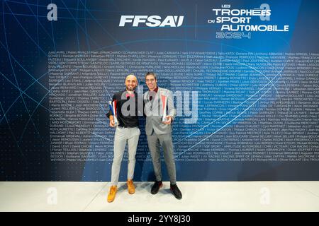 Boulogne Billancourt, Frankreich. Dezember 2024. Les Trophées du Sport Automobile de la FFSA 2024 am 19. Dezember in La seine Musicale, Boulogne-Billancourt, Frankreich - Foto Jean-Baptiste Millet/DPPI Credit: DPPI Media/Alamy Live News Stockfoto