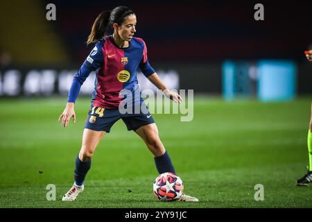 Barcelona, Spanien, Spanien. Dezember 2024. Aitana BONMATI aus Barcelona während des Gruppenspiels der UEFA Women's Champions League zwischen dem FC Barcelona und Manchester City FC am 18. Dezember 2024 in Barcelona. (Kreditbild: © Matthieu Mirville/ZUMA Press Wire) NUR REDAKTIONELLE VERWENDUNG! Nicht für kommerzielle ZWECKE! Stockfoto