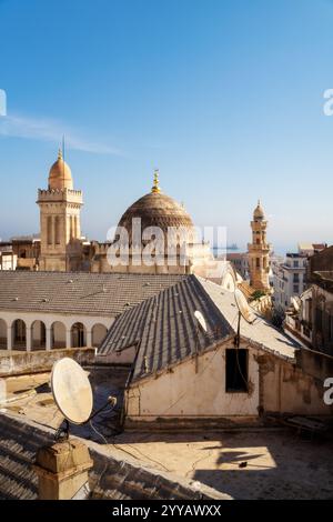 Algerien Hauptstadt Algier Architektur Mittelmeer Stadt Stockfoto