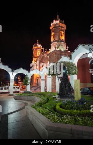 Stadtzentrum und Kirche von Potosi Bolivien, April 2024 Stockfoto