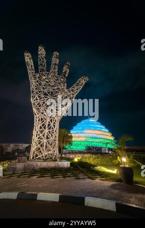 Kigali Convention Center in Ruanda, Januar 2023 Stockfoto