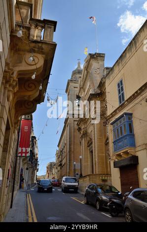 Dominikanerkloster der Verkündigung, Birgu-Vittoriosa, Malta, Europa Stockfoto