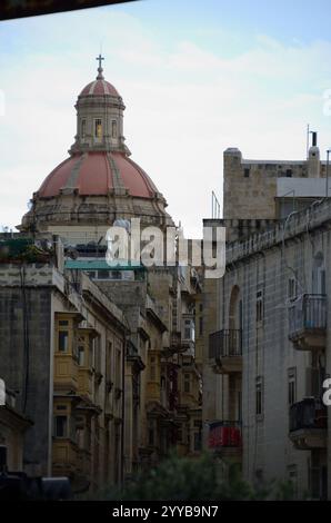 Kirche St. Nikolaus, Valletta, Malta, Europa Stockfoto