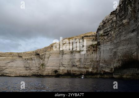 Blue Hole, Triq Il Gebla Tal General, San Lawrenz, Gozo, Malta, Europa Stockfoto