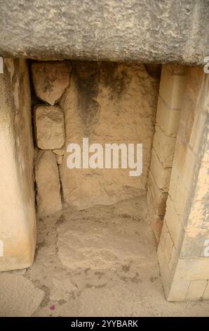 Tarxien Tempel, Tarscen, Malta, Europa Stockfoto