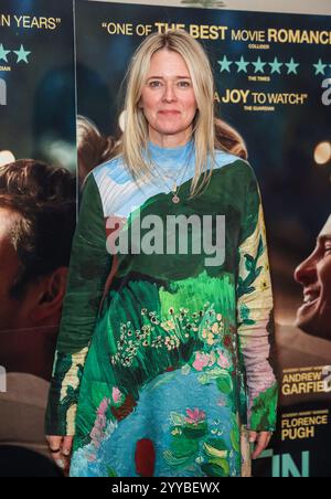 London, Großbritannien. Dezember 2024. Edith Bowman wird bei einer Sondervorführung von „We Live in Time“ im Ham Yard Hotel in London gesehen. Quelle: SOPA Images Limited/Alamy Live News Stockfoto