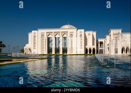 Qasr Al Watan Präsidentenpalast in Abu Dhabi - VAE Stockfoto