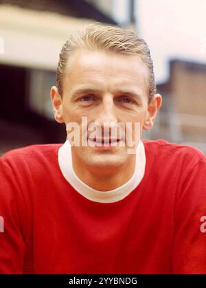 Aktenfoto vom 01.08.1966 von George Eastham. George Eastham, Mitglied der englischen Weltmeisterschaft 1966, starb im Alter von 88 Jahren. Ausgabedatum: Samstag, 21. Dezember 2024. Stockfoto