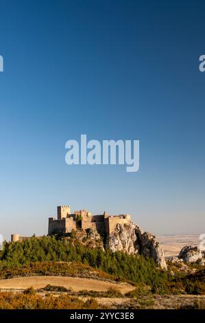Schloss Loarre, Huesca, Aragon, Spanien Stockfoto