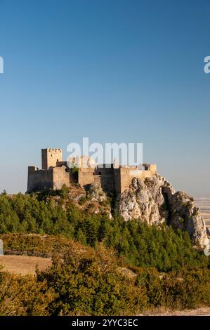 Schloss Loarre, Huesca, Aragon, Spanien Stockfoto