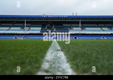 London, Großbritannien. November 2023. Eine allgemeine Ansicht der Matrade Loftus Road vor dem Sky Bet Championship Match Queens Park Rangers vs Preston North End an der Matrade Loftus Road, London, Vereinigtes Königreich, 21. Dezember 2024 (Foto: Izzy Poles/News Images) in London, Vereinigtes Königreich am 13.11.2023. (Foto: Izzy Poles/News Images/SIPA USA) Credit: SIPA USA/Alamy Live News Stockfoto