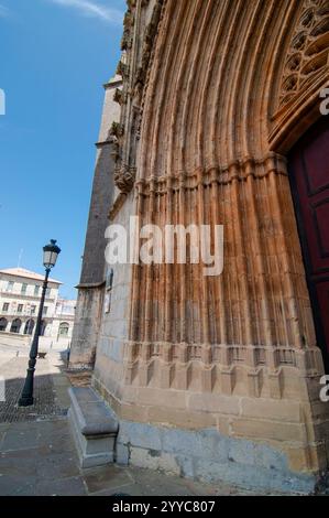 Kirche Nuestra Sra de la Asunción. Lekeitio, Vizcaya. Baskenland, Spanien Stockfoto