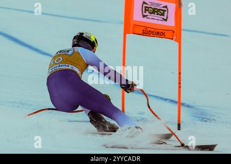 Val Gardena, Italien. Dezember 2024. Christof Innerhofer vom Team Italien tritt am 21. Dezember 2024 beim Audi FIS Alpine Ski World Cup, Menâ Abfahrtsrennen auf der Saslong-Piste in Gröden, Bozen, Italien, an. Quelle: Unabhängige Fotoagentur/Alamy Live News Stockfoto