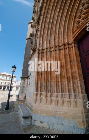 Kirche Nuestra Sra de la Asunción. Lekeitio, Vizcaya. Baskenland, Spanien Stockfoto
