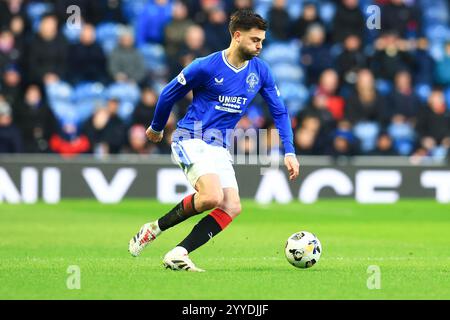 Ibrox Stadium, Glasgow, Großbritannien. Dezember 2024. Scottish Premiership Football, Rangers versus Dundee; Robin Propper of Rangers Credit: Action Plus Sports/Alamy Live News Stockfoto