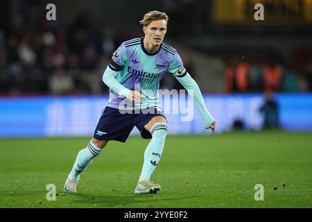 LONDON, Großbritannien - 21. Dezember 2024: Martin Odegaard von Arsenal während des Premier League Spiels zwischen Crystal Palace FC und Arsenal FC im Selhurst Park (Credit: Craig Mercer/ Alamy Live News) Stockfoto