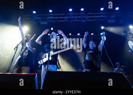 London, Vereinigtes Königreich. November 2024. Max Splodge eröffnet die Ska-Weihnachtsfeier im Electric Ballroom. Cristina Massei/Alamy Live News. Stockfoto