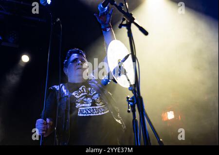 London, Vereinigtes Königreich. November 2024. Max Splodge eröffnet die Ska-Weihnachtsfeier im Electric Ballroom. Cristina Massei/Alamy Live News. Stockfoto