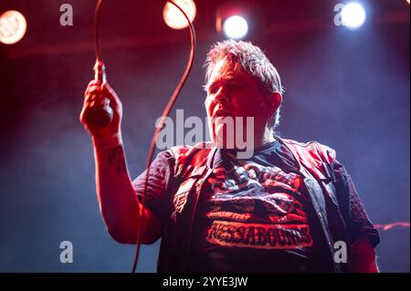 London, Vereinigtes Königreich. November 2024. Max Splodge eröffnet die Ska-Weihnachtsfeier im Electric Ballroom. Cristina Massei/Alamy Live News. Stockfoto