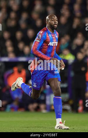 Jean-Philippe Mateta von Crystal Palace während des Premier League-Spiels zwischen Crystal Palace und Arsenal im Selhurst Park, London am Samstag, den 21. Dezember 2024. (Foto: Tom West | MI News) Credit: MI News & Sport /Alamy Live News Stockfoto