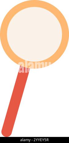Symbol „Glashand Suchen“ Stock Vektor