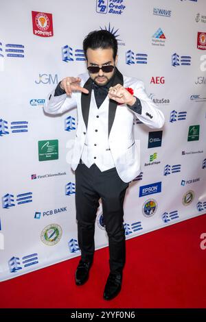 Los Angeles, USA. Dezember 2024. Schauspieler James Darius Moshir besucht das Entrepreneur Educational Center Inc Grand Celebration and Open House im EECI Office, Los Angeles, CA, 21. Dezember 2024 Credit: Eugene Powers/Alamy Live News Stockfoto