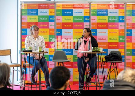 C) Denis TRASFI / MAXPPP - au Palais des Congrès de Massy - Salon de l'étudiant organisé par l'Etudiant et l'Agglomération Grand Paris Sud Stockfoto