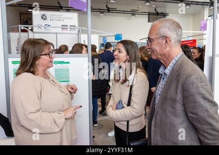 C) Denis TRASFI / MAXPPP - au Palais des Congrès de Massy - Salon de l'étudiant organisé par l'Etudiant et l'Agglomération Grand Paris Sud Stockfoto