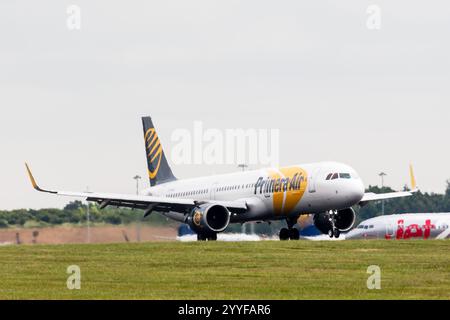 OY-PAA Primera Airlines Scandinavia Airbus A321-251N London Heathrow UK 20-06-2018 Stockfoto