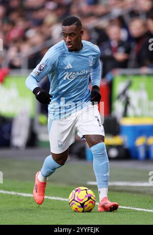 London, England, 21. Dezember 2024. Nottingham Forest's Callum Hudson-Odoi während des Premier League Spiels im Gtech Community Stadium, London. Der Bildnachweis sollte lauten: David Klein / Sportimage Stockfoto