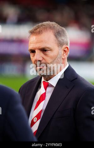 Roterdam, Niederlande. Dezember 2024. ROTTERDAM, 21-12-2024, Stadion Het Kasteel, Saison 2024/2025, niederländischer Eredivisie Football zwischen Sparta Rotterdam und Ajax, Sparta Rotterdam Trainer Maurice Steijn Credit: Pro Shots/Alamy Live News Stockfoto