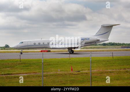 N605Ch GULFSTREAM AEROSPACE GV-SP G550 London Stansted UK 20-06-2018 Stockfoto