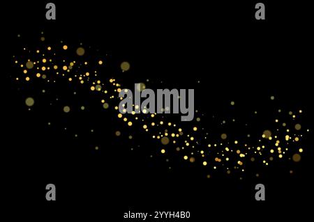 Abstrakter blauer Bokeh-Hintergrund traumhafte blaue Lichter Mystic Sparkle Ozean der Sterne Blaues Licht Fantasy Twinkling Blaues Bokeh Äthereal Glow Stardust Träume Stockfoto