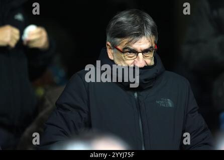 Southampton Manager Ivan Juric während des Spiels der Premier League im Craven Cottage in London. Bilddatum: Sonntag, 22. Dezember 2024. Stockfoto