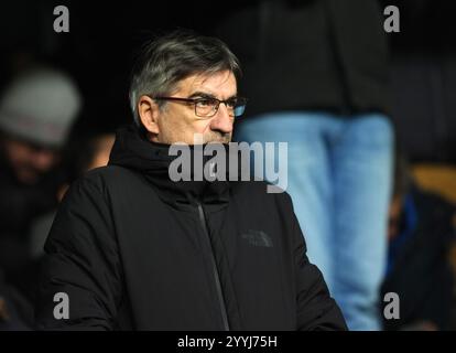 Southampton Manager Ivan Juric während des Spiels der Premier League im Craven Cottage in London. Bilddatum: Sonntag, 22. Dezember 2024. Stockfoto