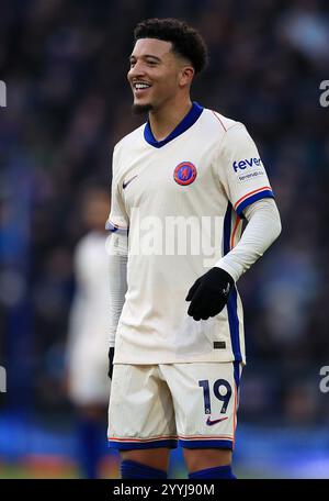 Goodison Park, Liverpool, Großbritannien. Dezember 2024. Premier League Football, Everton gegen Chelsea; Jason Sancho von Chelsea Credit: Action Plus Sports/Alamy Live News Stockfoto