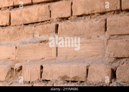 Alte Mauern der alten Stadt Babylon im Irak Stockfoto