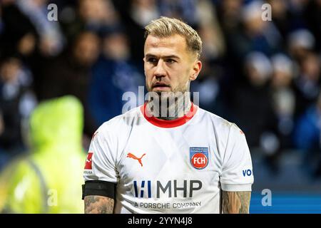 Niklas Dorsch (FC Heidenheim, 39) 1. Fu?Ball Bundesliga: VfL Bochum - FC Heidenheim; Vonovia-Ruhrstadion Bochum; DFL/DFB-Vorschriften 22.12.2024 verbieten jede Verwendung von Fotografien als Bildsequenzen und/oder Quasi-Video. Stockfoto