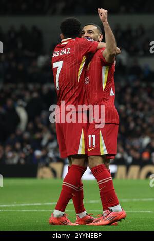 London, Großbritannien. Dezember 2024. Während des Premier League-Spiels im Tottenham Hotspur Stadium in London. Der Bildnachweis sollte lauten: Paul Terry/Sportimage Credit: Sportimage Ltd/Alamy Live News Stockfoto