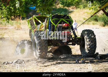 BURSA, TURKIYE - 28. JULI 2024: Offroad-Autorennen im Extreme Cup in Bursa Stockfoto