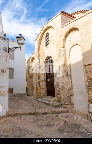 Byzantinische Kirche San Pietro, erbaut im historischen Zentrum von Otranto aus dem 10. Bis 11. Jahrhundert, Provinz Lecce, Salento, Region Apulien, Italien Stockfoto