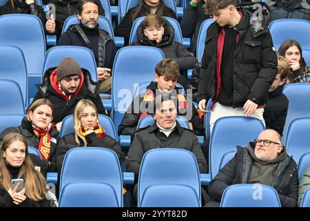 22. Dezember 2024, Olimpico Stadium, Rom, Italien; Serie A Enilive Football Match; Roma gegen Parma; Vincenzo Montella Stockfoto