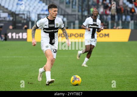 Dezember 2024, Olimpico-Stadion, Rom, Italien; Enilive Football-Spiel der Serie A; Roma gegen Parma; Stockfoto