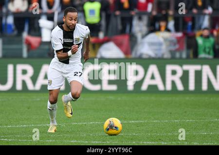 22. Dezember 2024, Olimpico Stadium, Rom, Italien; Serie A Enilive Football Match; Roma gegen Parma; Hernani von Parma Stockfoto